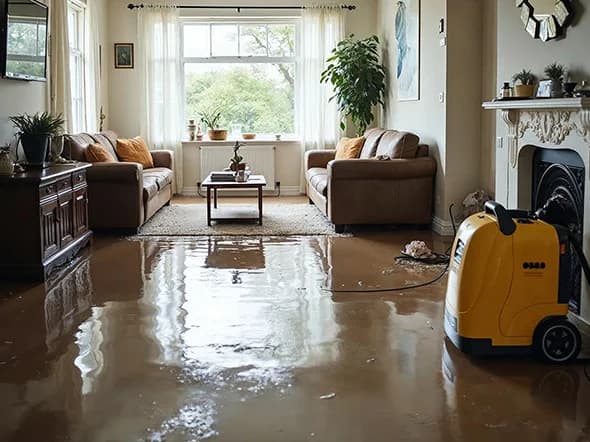 Water Damage Restoration services by Advanced DRI