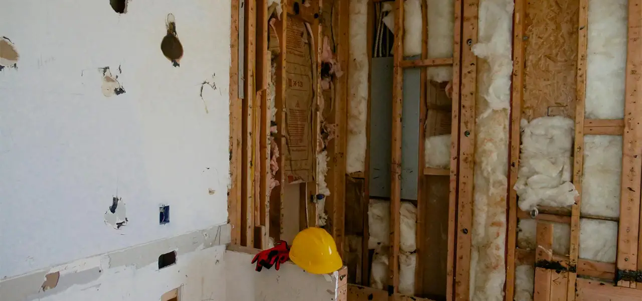 Advanced DRI technicians performing professional water damage restoration with industrial extraction equipment in flooded property