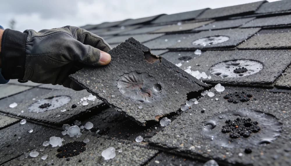 Hail Damage to Roofing: When Repair Isn't Enough