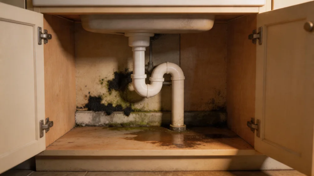 Mold Under Kitchen Sink: Why It Happens and What to Do