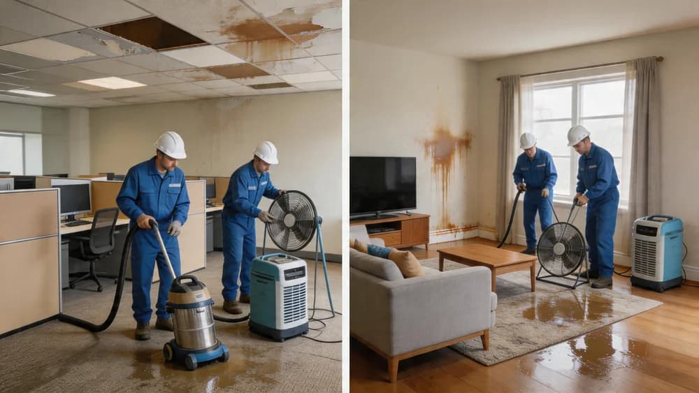Commercial Restoration Cost vs Residential