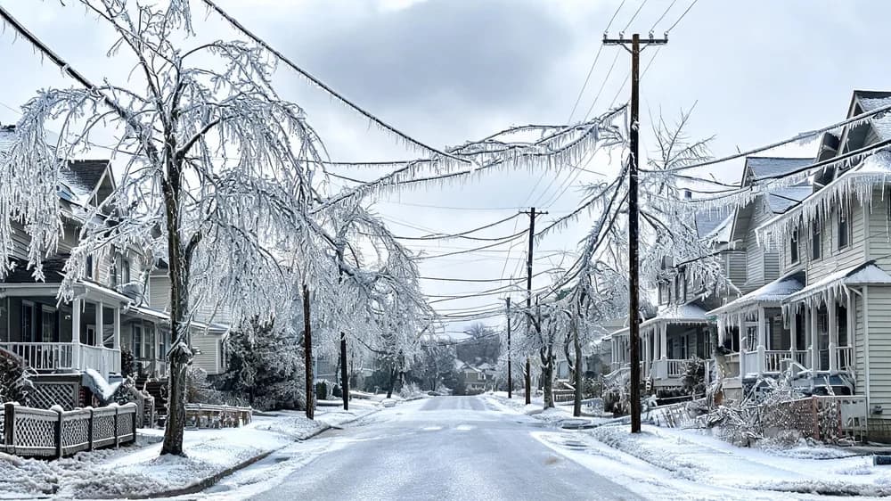 Ice Storm Damage Patterns in Pennsylvania
