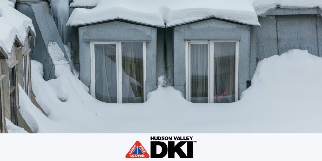 Snow and Ice Damage Repair in Highlands, New York (1116)