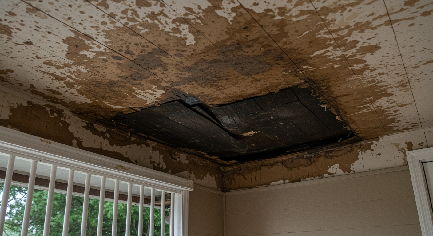Are Leaky Roofs a Leading Cause of Mold in Atlantic County, NJ Houses