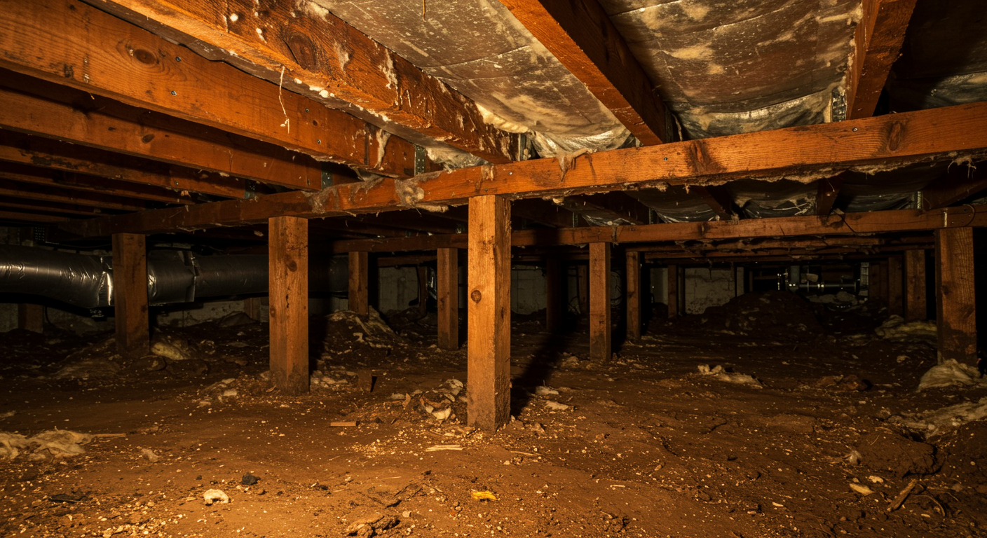 Why Are Crawl Spaces in Burlington County, NJ Homes Vulnerable to Mold