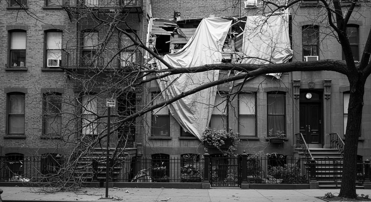 Tree Damage Roof Repair and Tarping in New York City