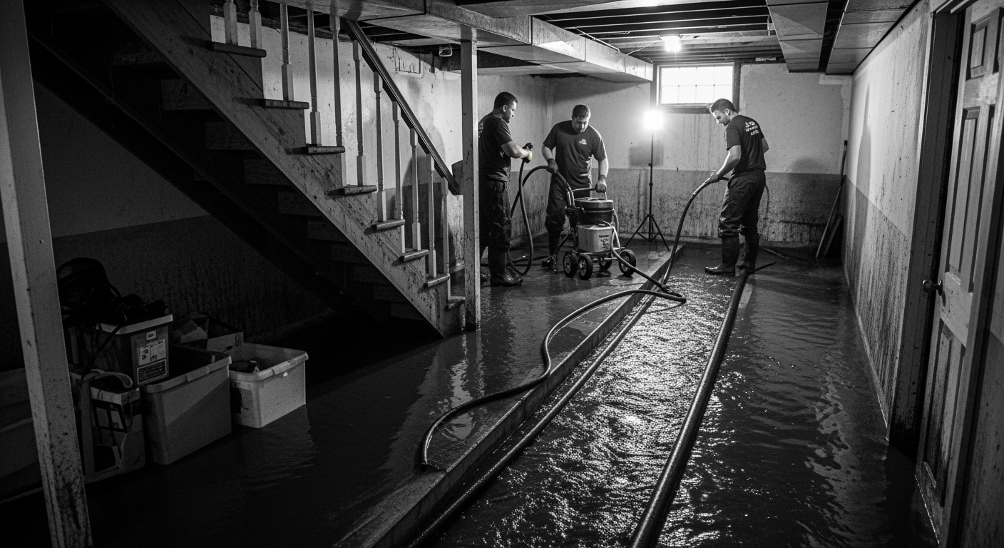 Basement Sewage Cleanup Services for Flooded Basements Complete Guide