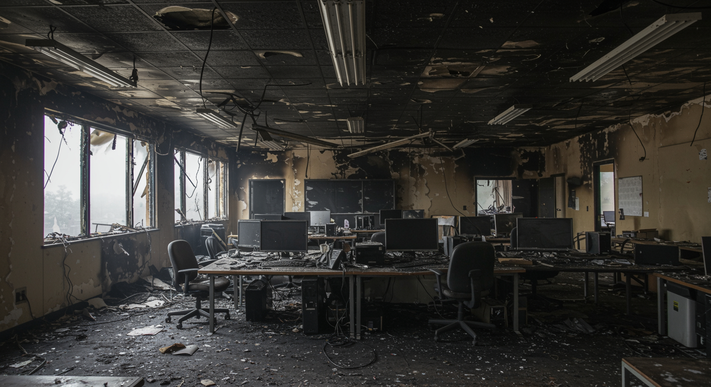 Commercial Fire Damage Cleanup Getting Your Business Back Online