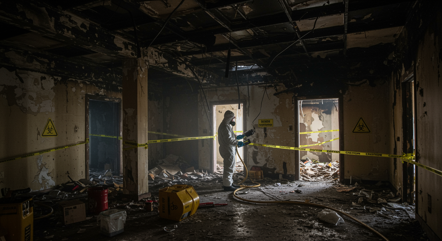Fire Damage Cleanup Safety Hazards Hidden in Your Property