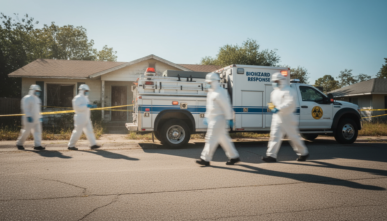 24/7 emergency restoration services team responding to property disaster with professional equipment