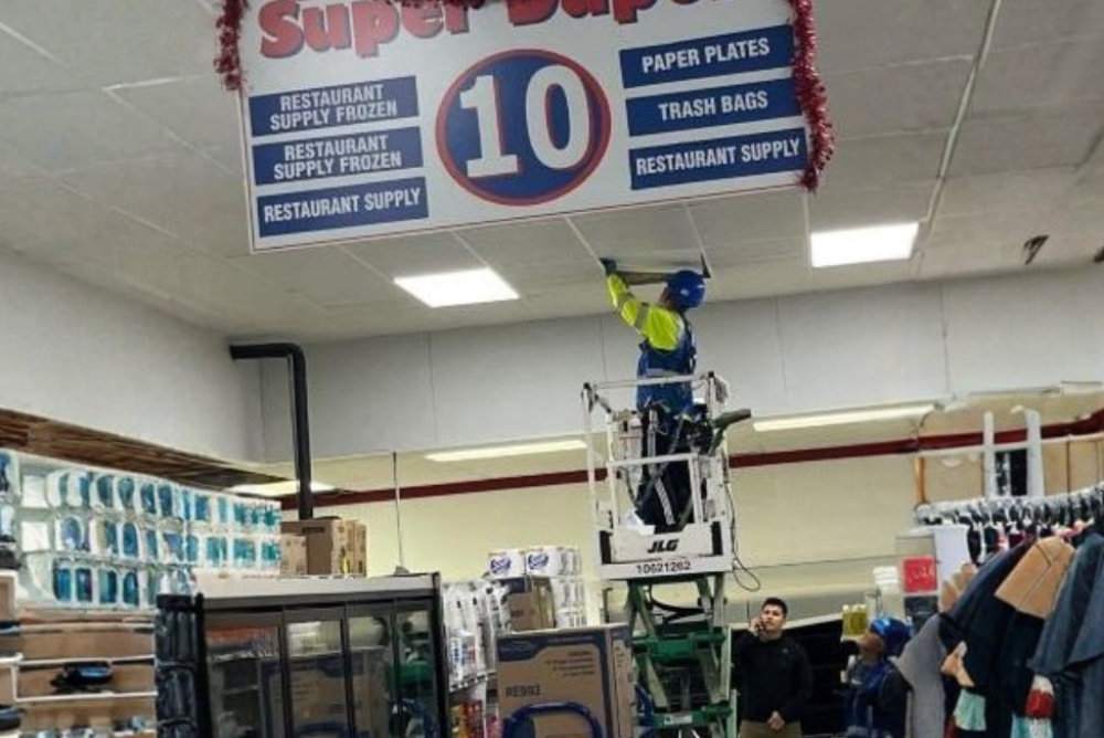 A Tale of Swift Restoration at Dave's Super Duper Supermarket