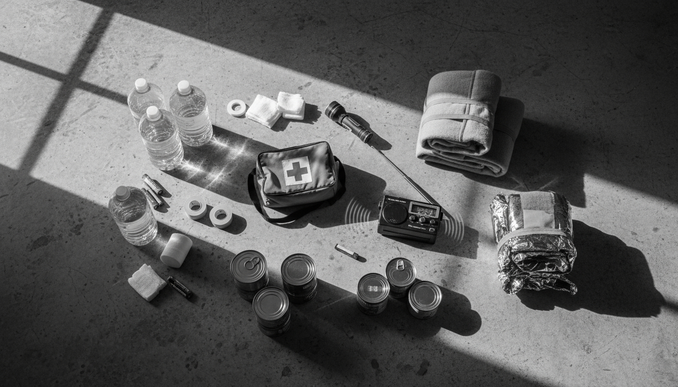 Essential emergency preparedness kit supplies for 72-hour disaster readiness
