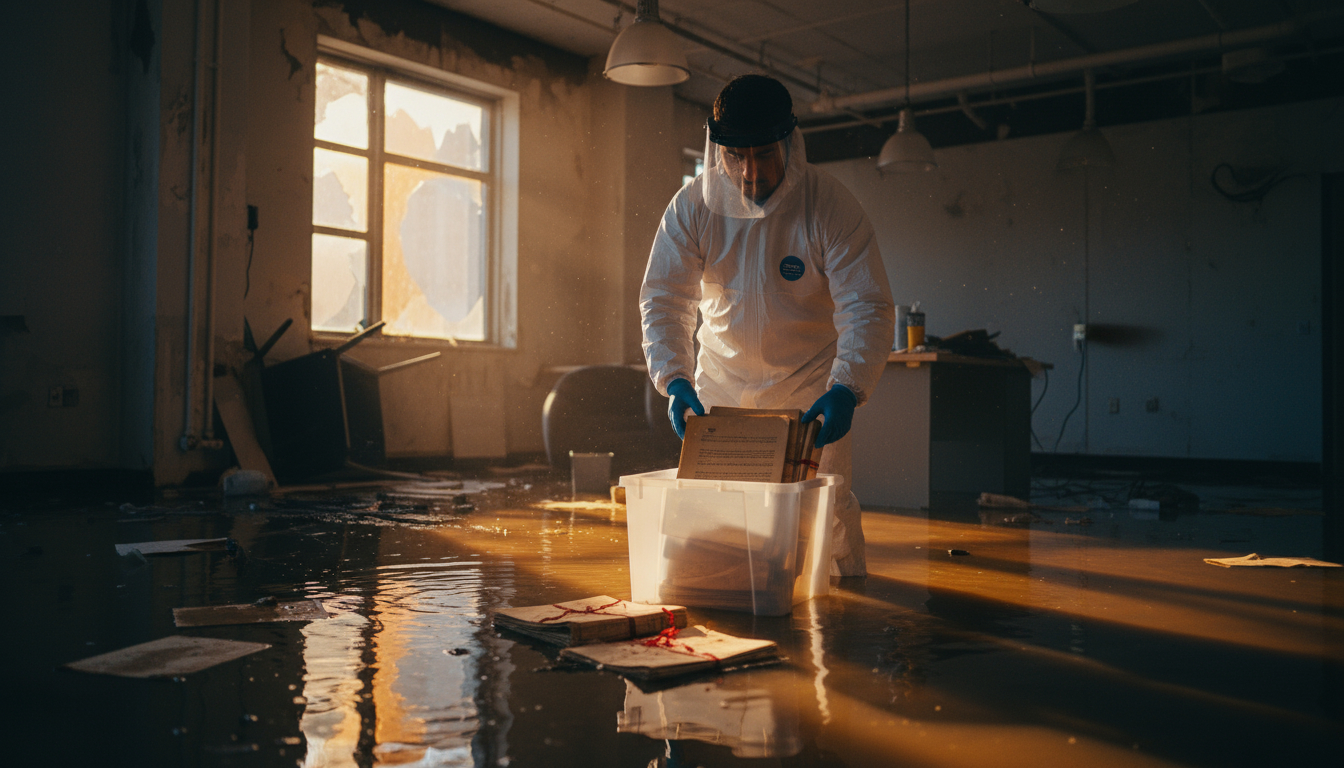 Professional pack-out services for contents cleaning and safe transportation to restoration facility