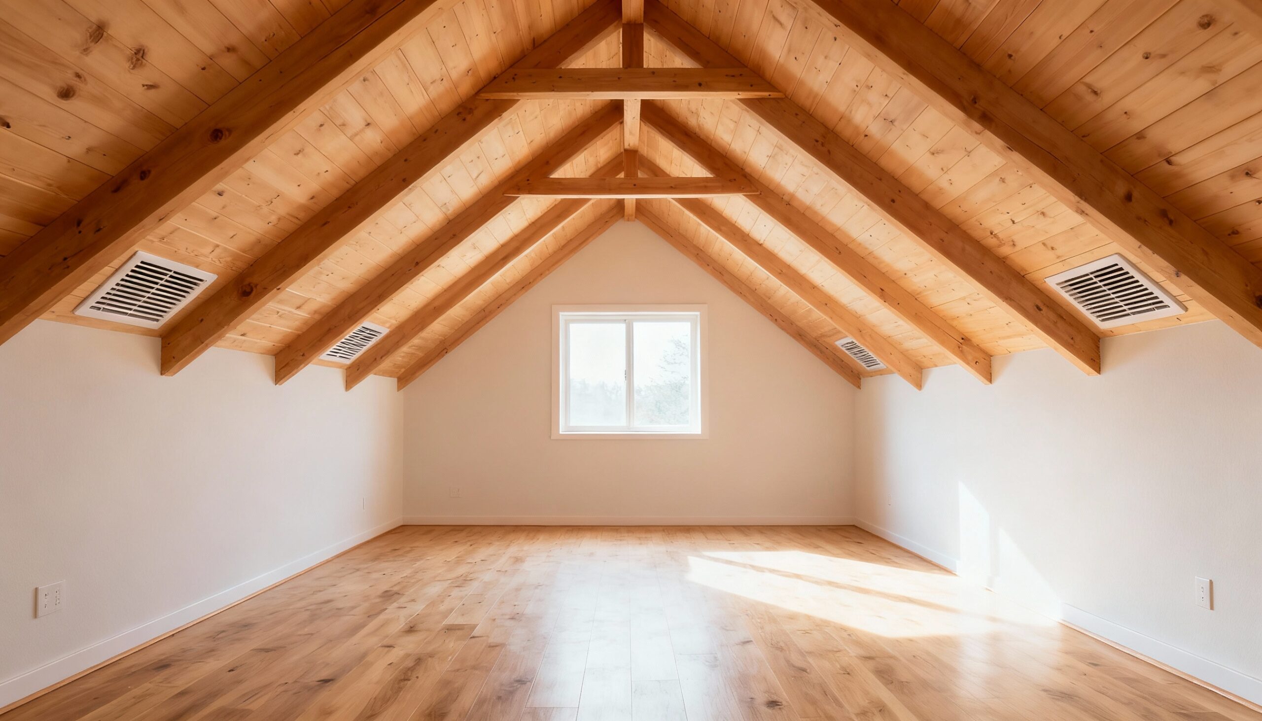 Attic mold prevention through proper ventilation and moisture control in residential home