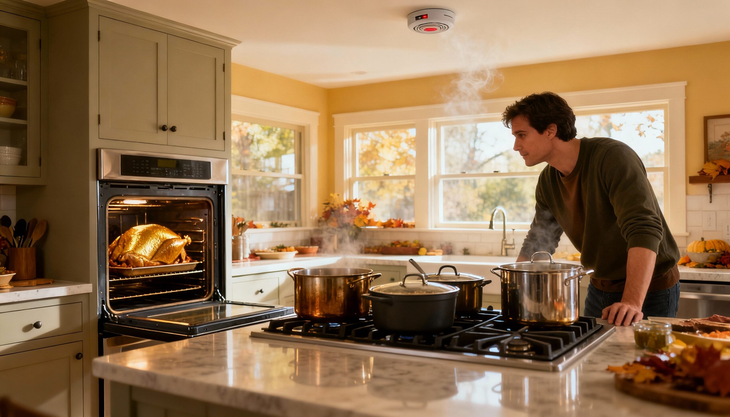 Thanksgiving disaster prevention starts with attentive cooking and proper kitchen safety measures