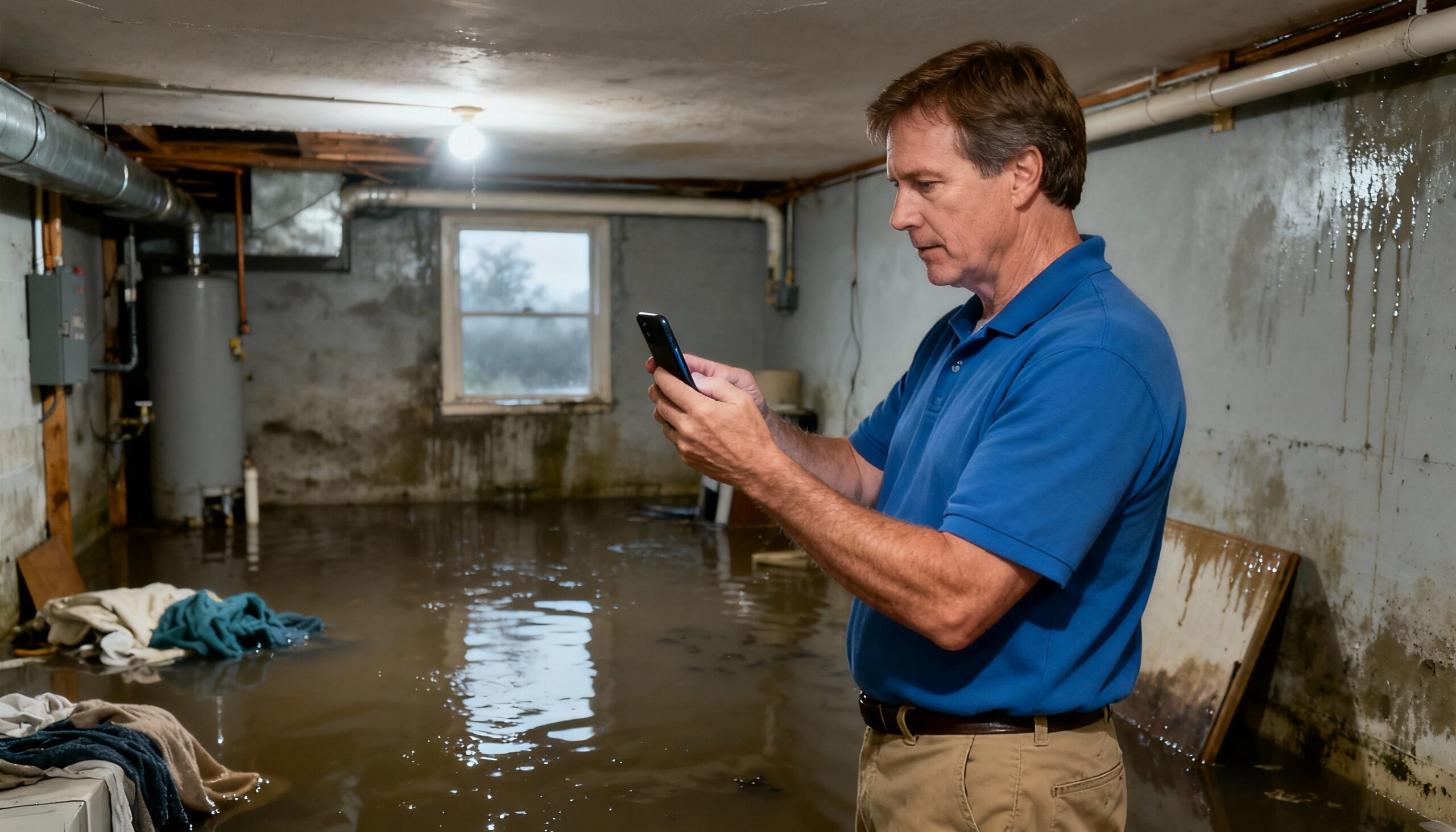 Understanding Insurance Claims for Burst Pipes: A Homeowner's Complete Guide Documenting burst pipe damage with photos for insurance claim process