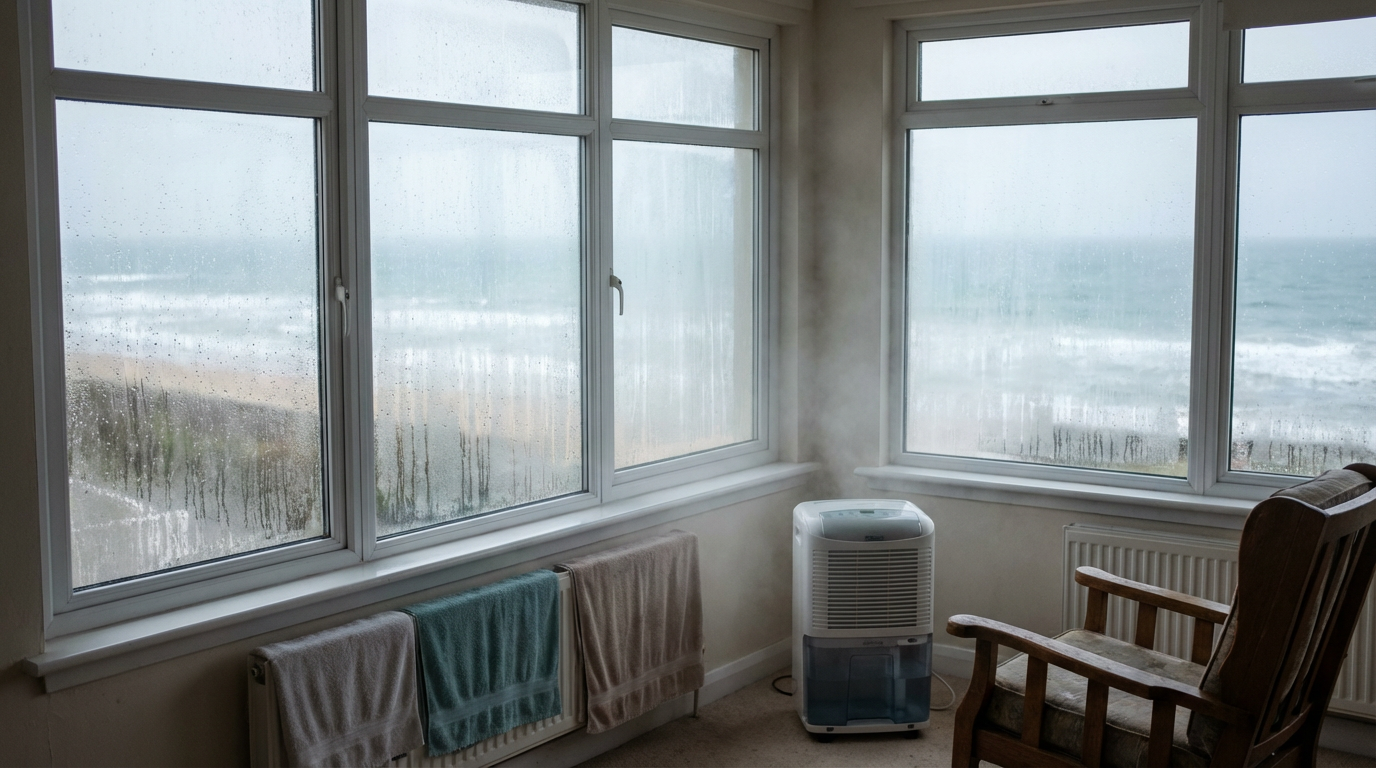 Coastal Property Challenges: Salt Air and Moisture Damage in Toms River Beach house humidity problems lead to condensation requiring moisture remediation in Toms River homes