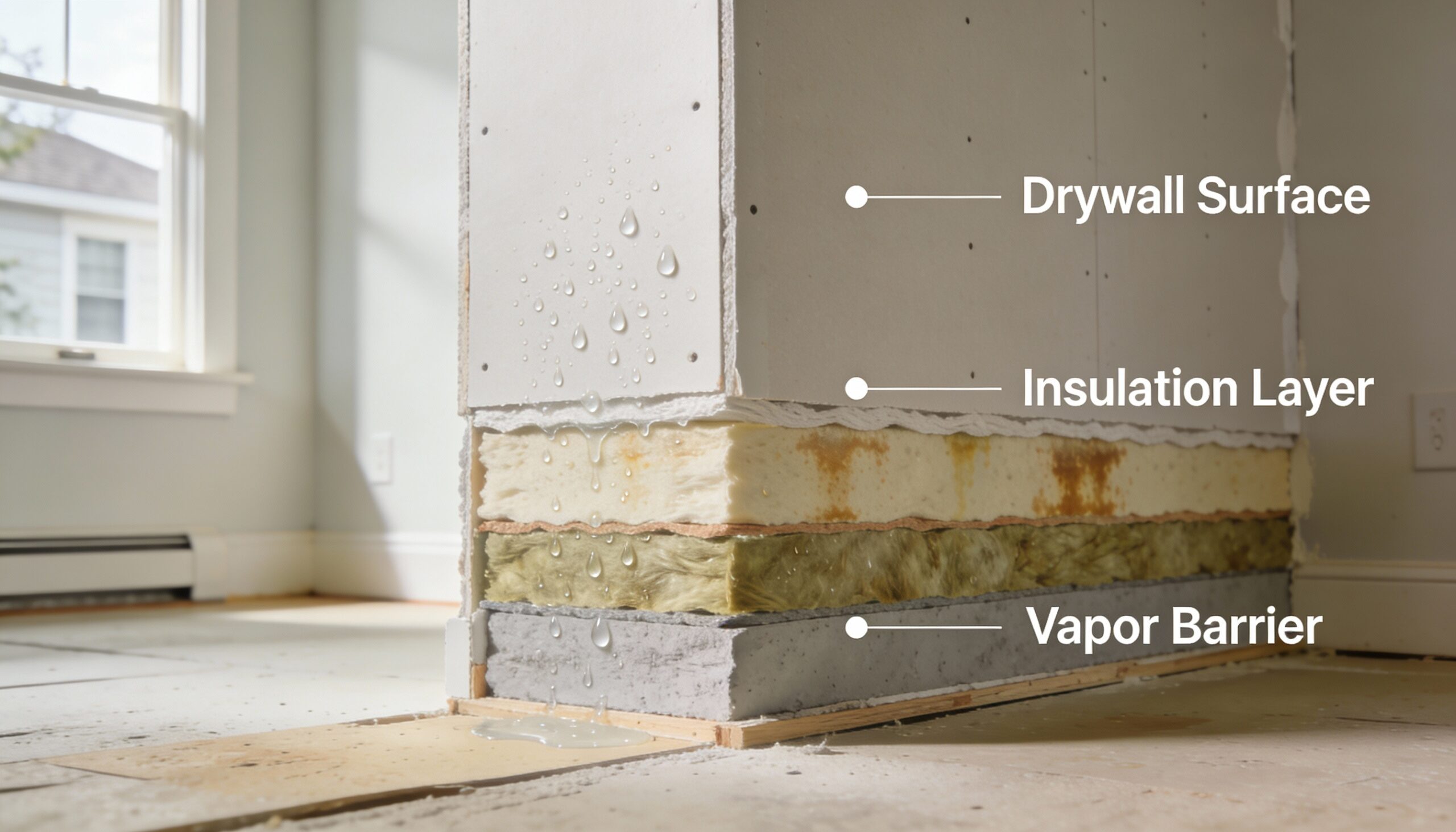 Mold Growth After Water Damage: What Harrisburg Property Owners Need to Know Mold growth timeline showing progression from water leak to visible mold in Harrisburg property
