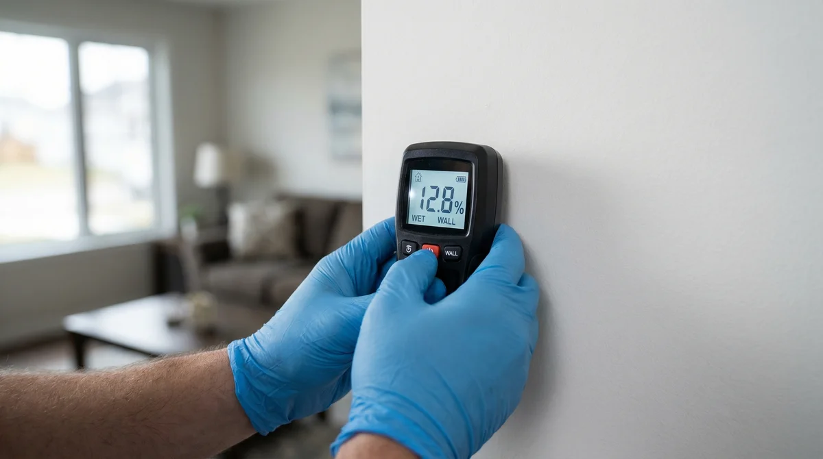 Mold Remediation in Toms River: Timeline From Discovery to Clearance Moisture detection during mold removal in Toms River NJ inspection phase