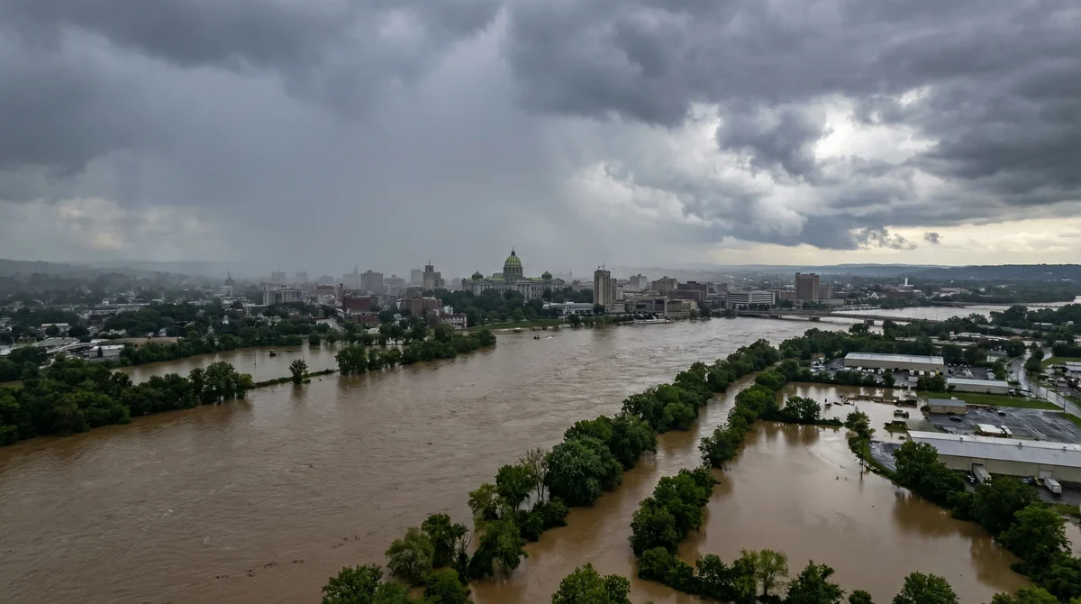 Understanding flood risk in Harrisburg PA along the Susquehanna River