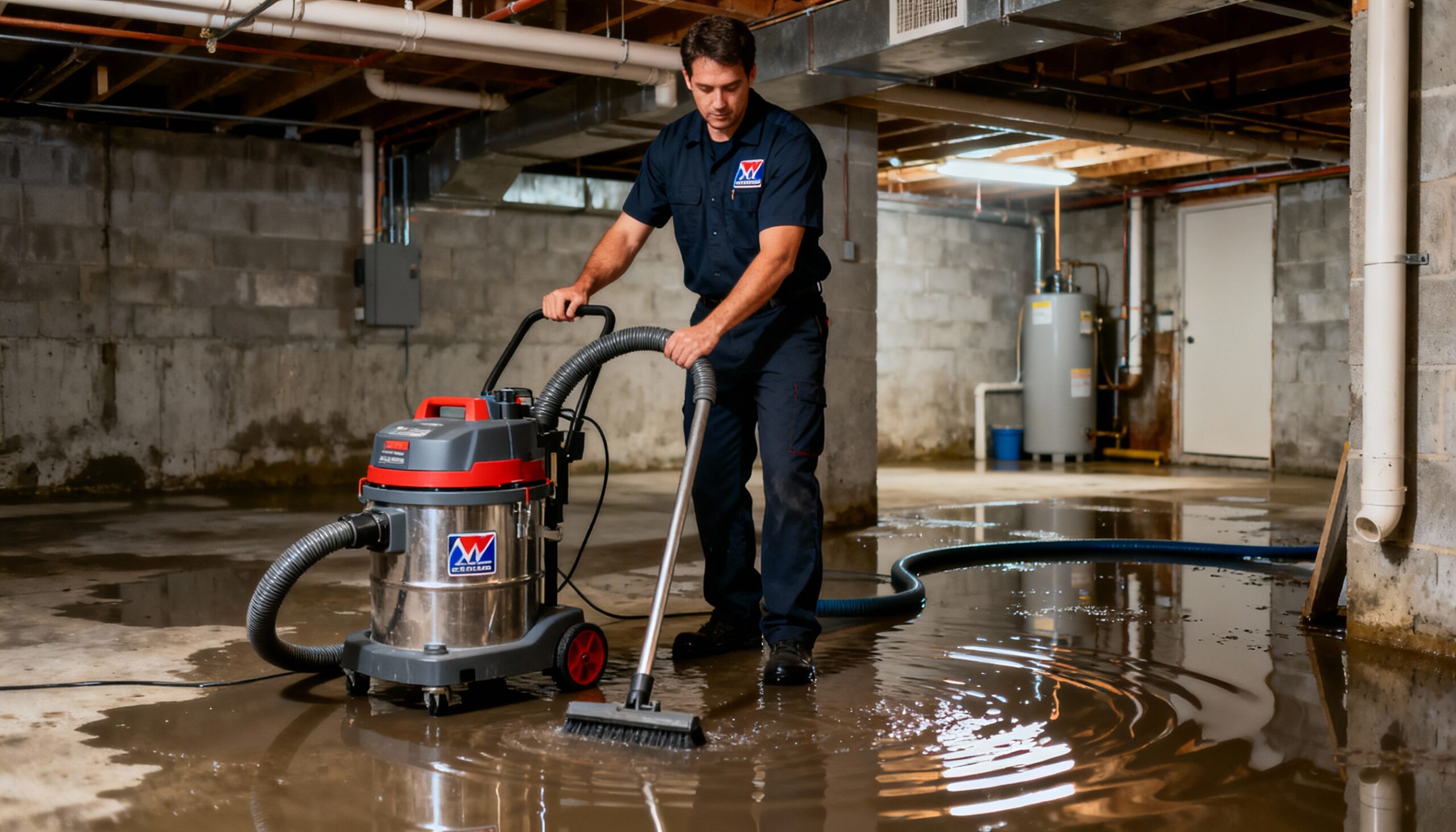 Professional water damage restoration after burst pipe in Harrisburg Pennsylvania home